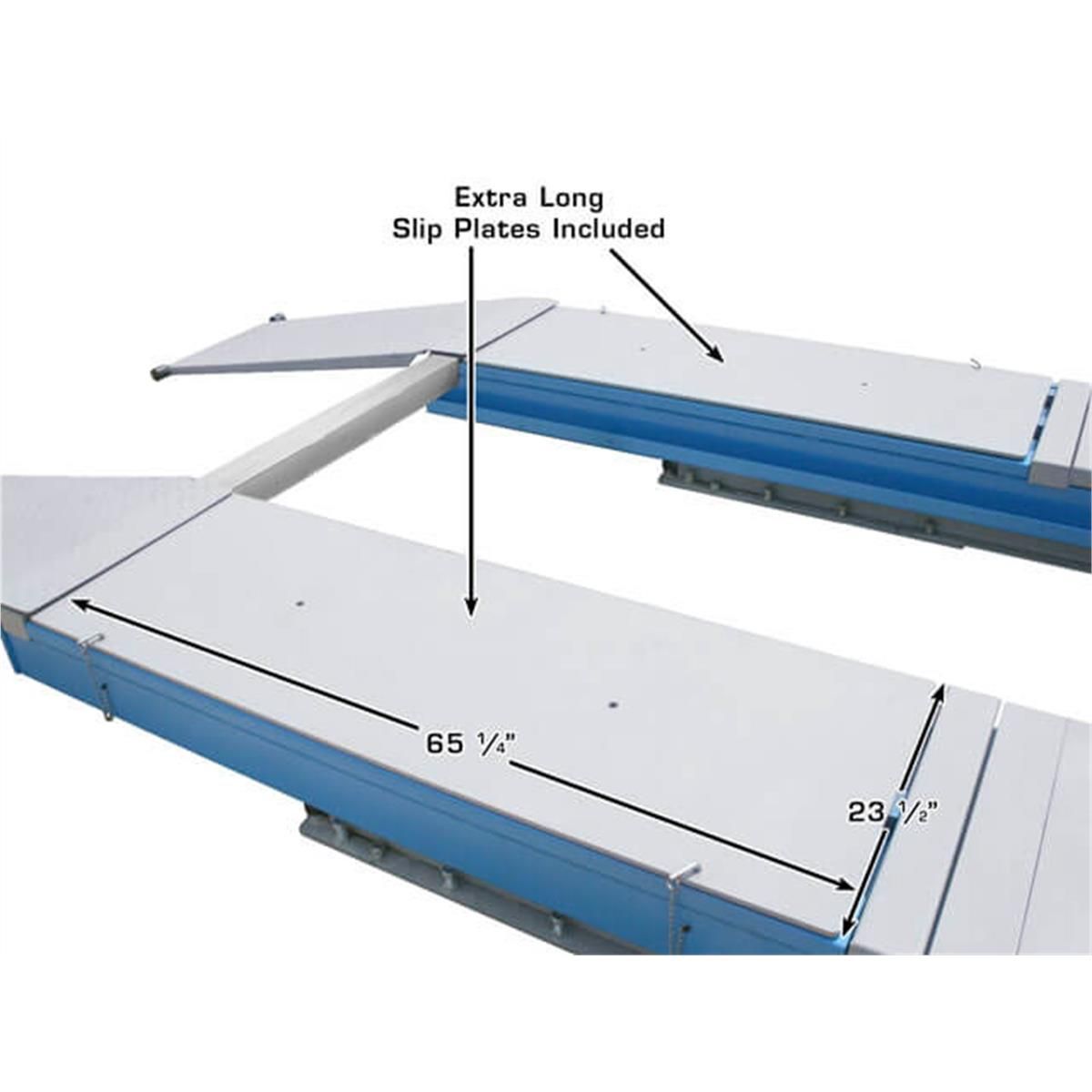 12AWFSL Alignment Scissor Lift with Wheels Free Lifts System 12000 lb. Capacity