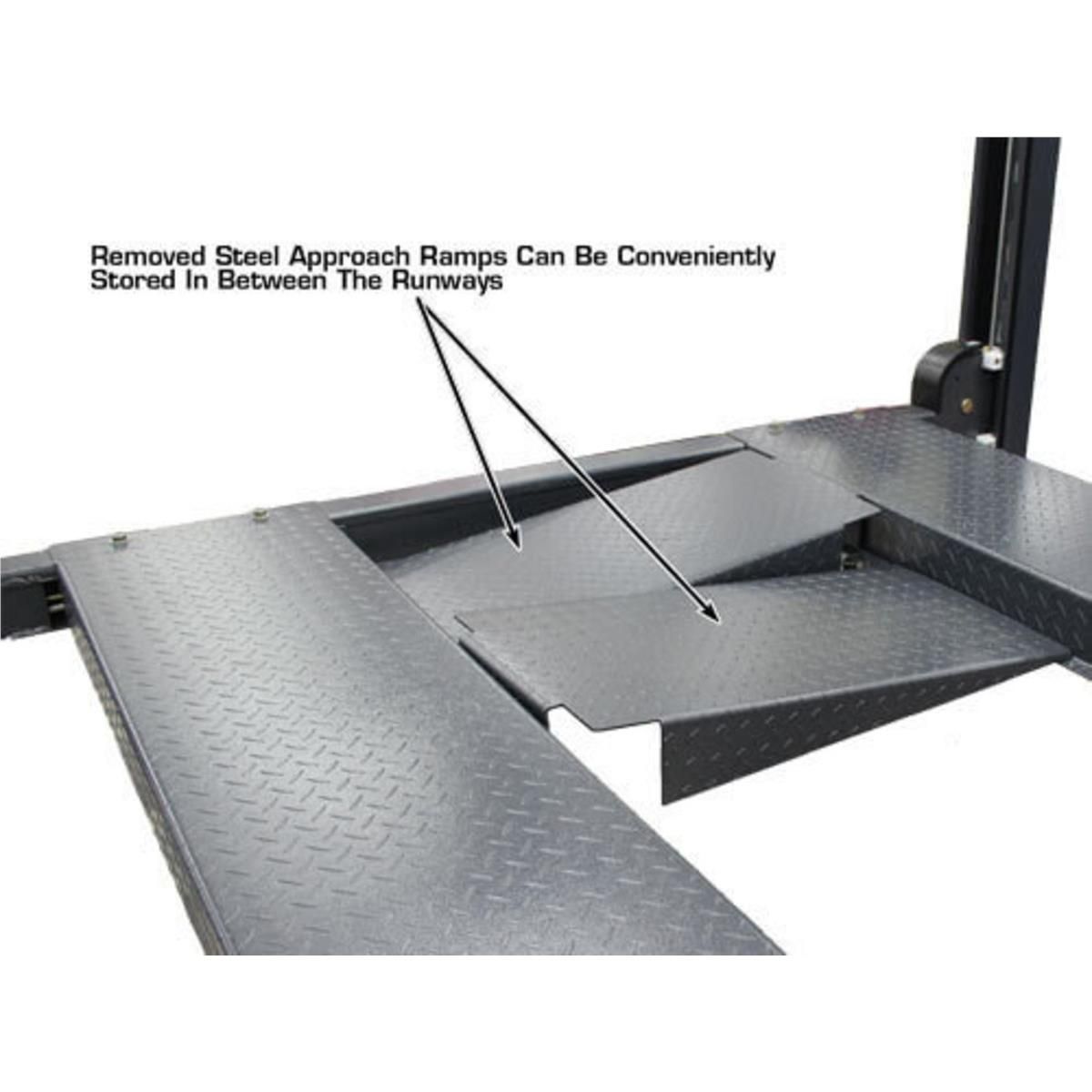 408SL Hobbyist Super Deluxe Portable Hobbyist 4-Post Lift 8000 lb. Capacity