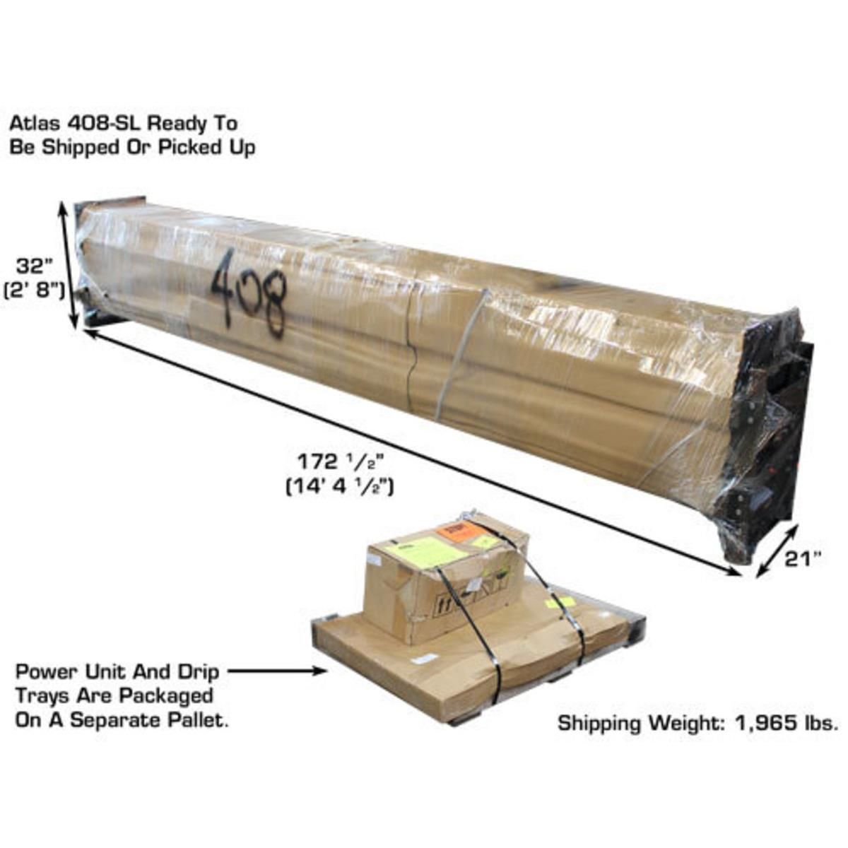 408SL Hobbyist Super Deluxe Portable Hobbyist 4-Post Lift 8000 lb. Capacity