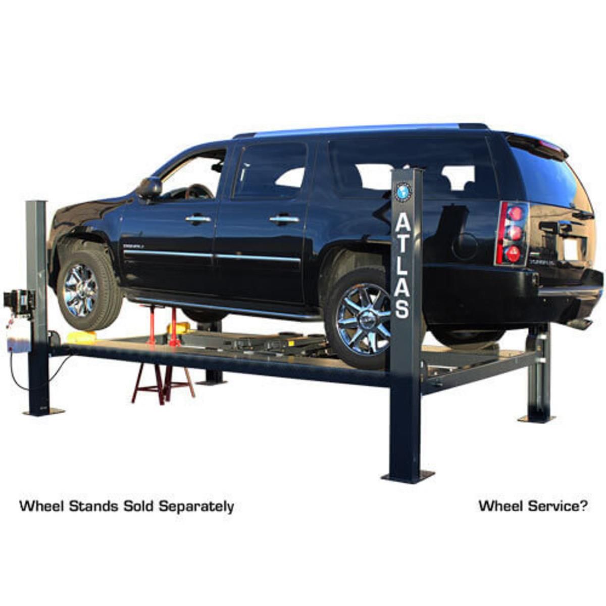 408SL Hobbyist Super Deluxe Portable Hobbyist 4-Post Lift 8000 lb. Capacity
