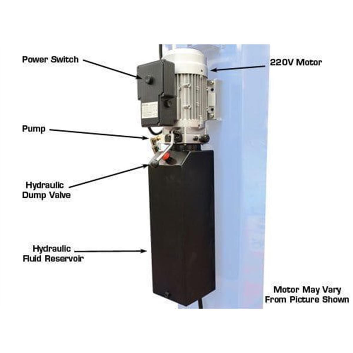 414 Commercial Grade 4-Post Lift 14,000 lb. Capacity