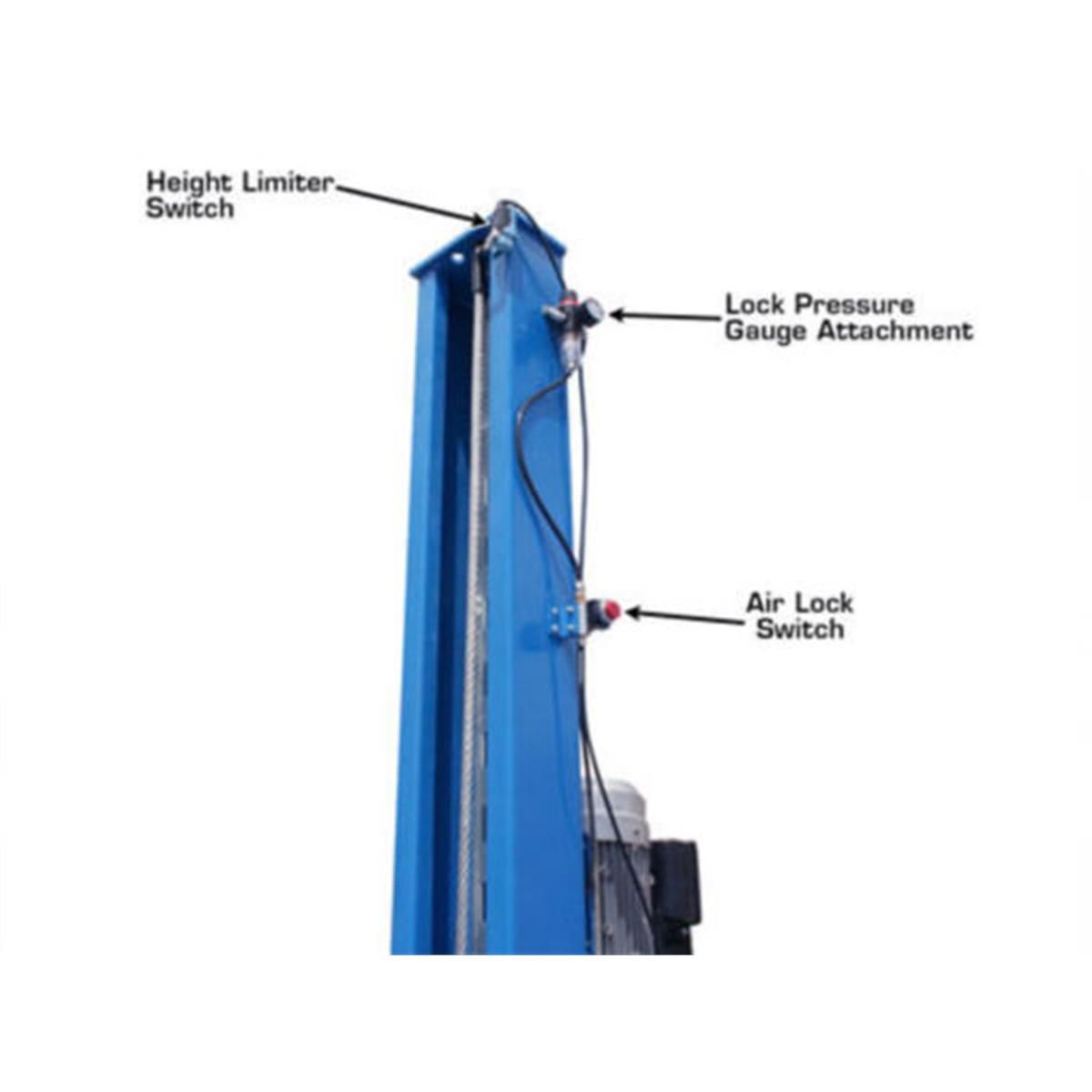414A Commercial Grade Alignment 4-Post Lift 14,000 lb. Capacity