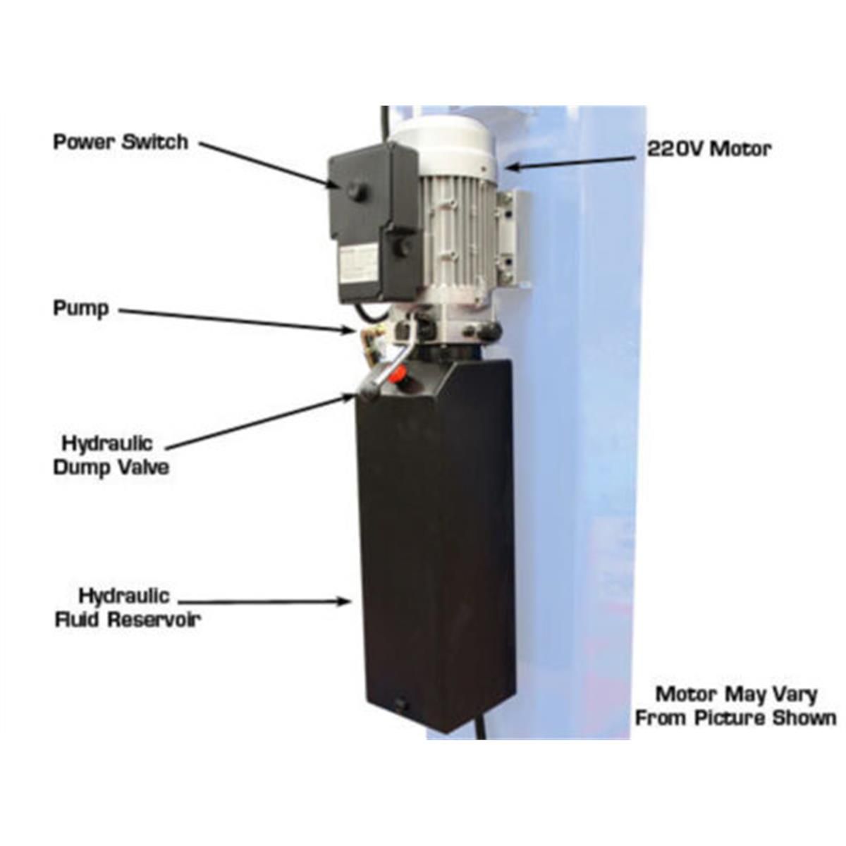 414A Commercial Grade Alignment 4-Post Lift 14,000 lb. Capacity