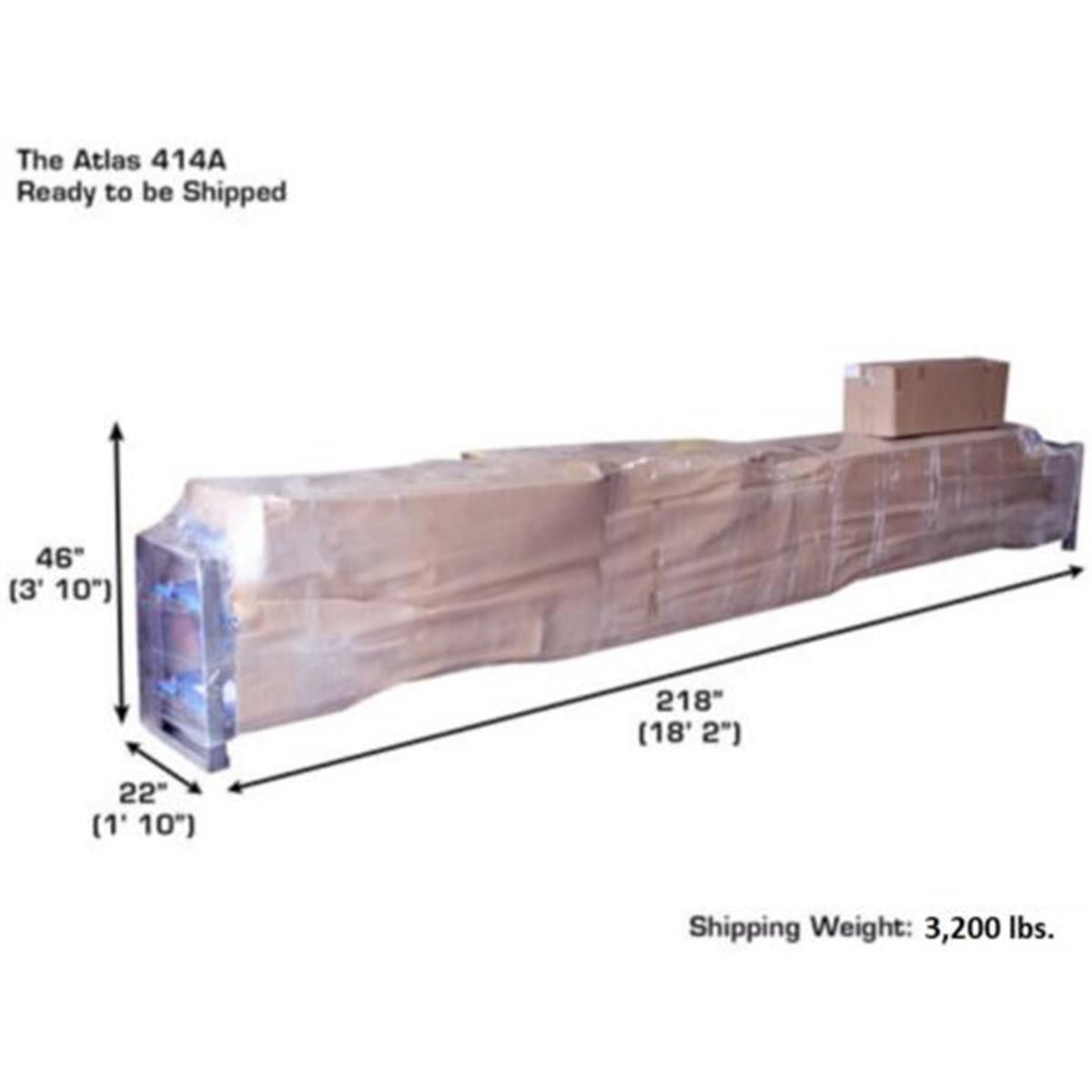 414A Commercial Grade Alignment 4-Post Lift 14,000 lb. Capacity