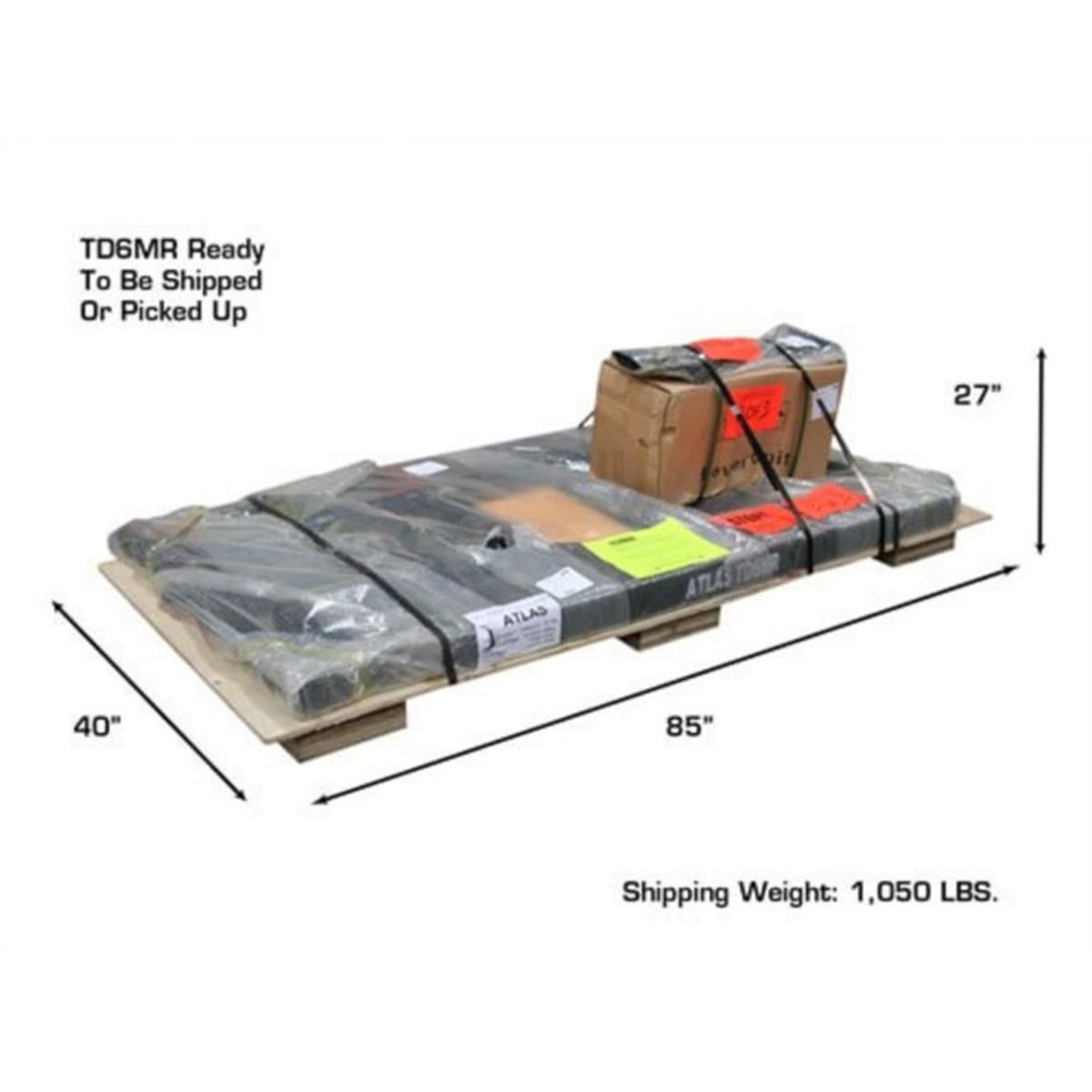 6MR Portable Mid-Rise Scissor Lift 6000 lb. Capacity