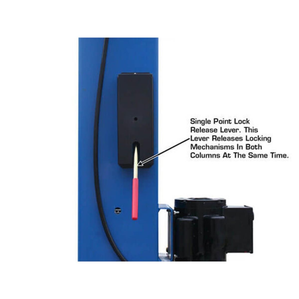 9OHSC Overhead 2-Post Lift 9,000 lb. Capacity