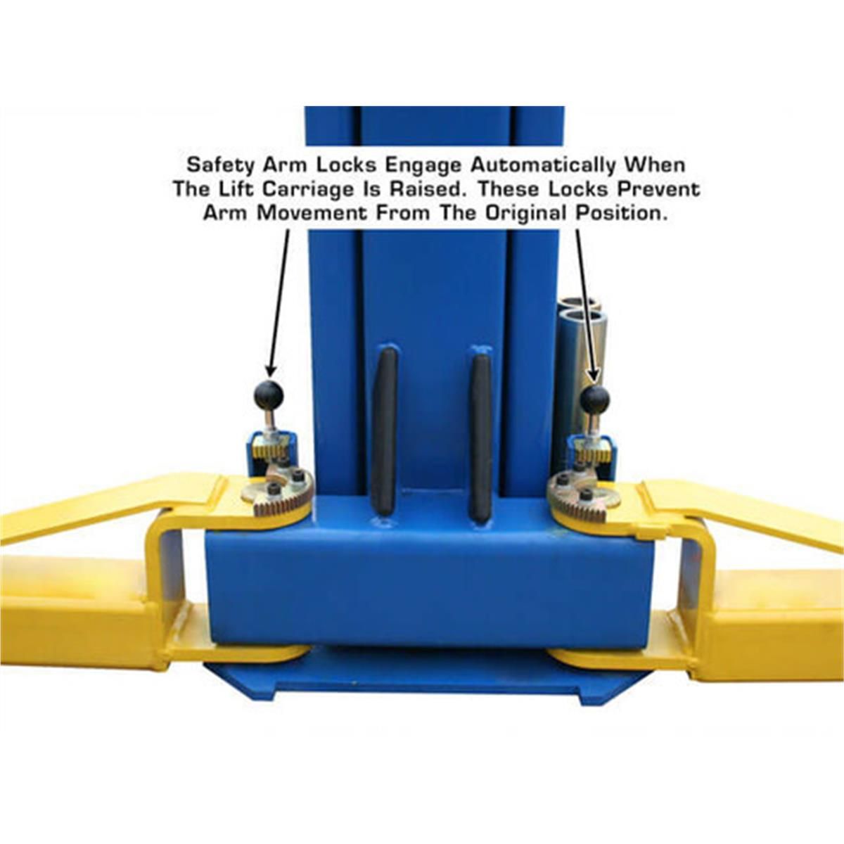 9OHSC Overhead 2-Post Lift 9,000 lb. Capacity