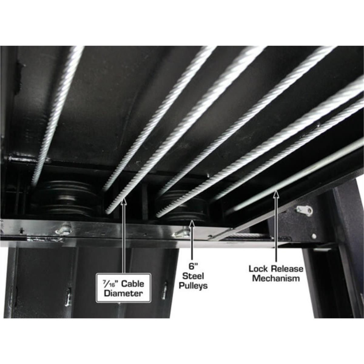 Apex 9 ALI Certified Hobbyist 4-Post Lift 9000 lb. Capacity