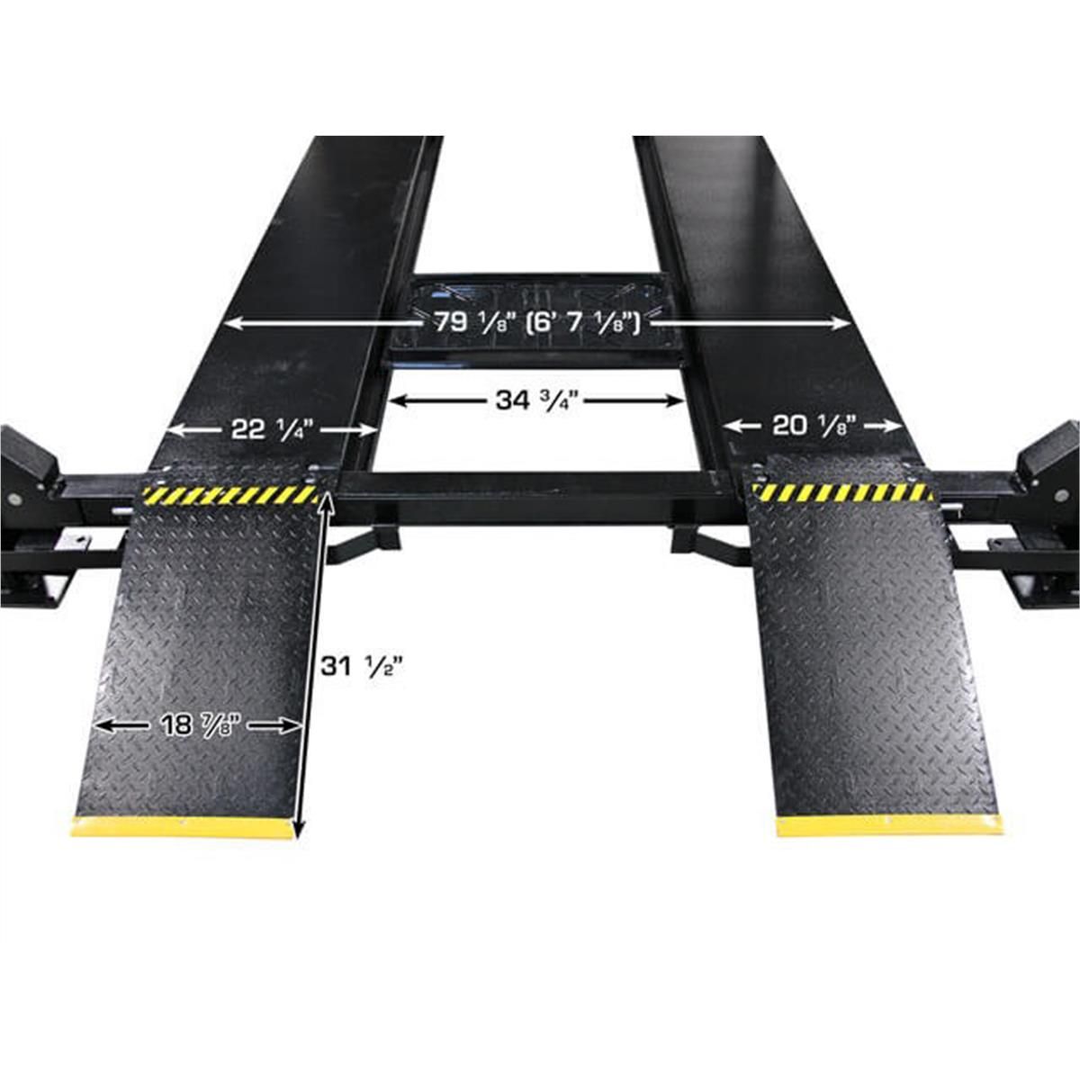 Apex 9 ALI Certified Hobbyist 4-Post Lift 9000 lb. Capacity