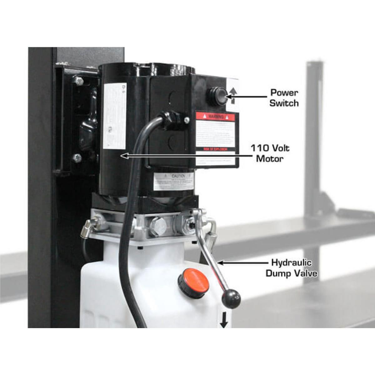 Apex 8 ALI Certified Hobbyist 4-Post Lift 8000 lb. Capacity