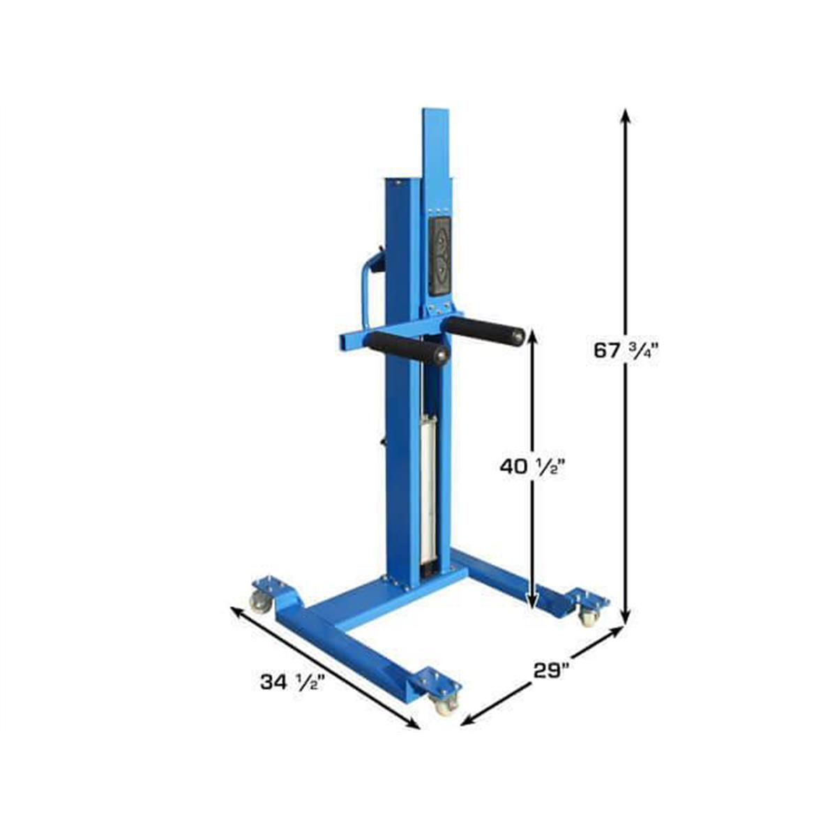 Atlas Off-set Pneumatic 180lb Wheel Lift