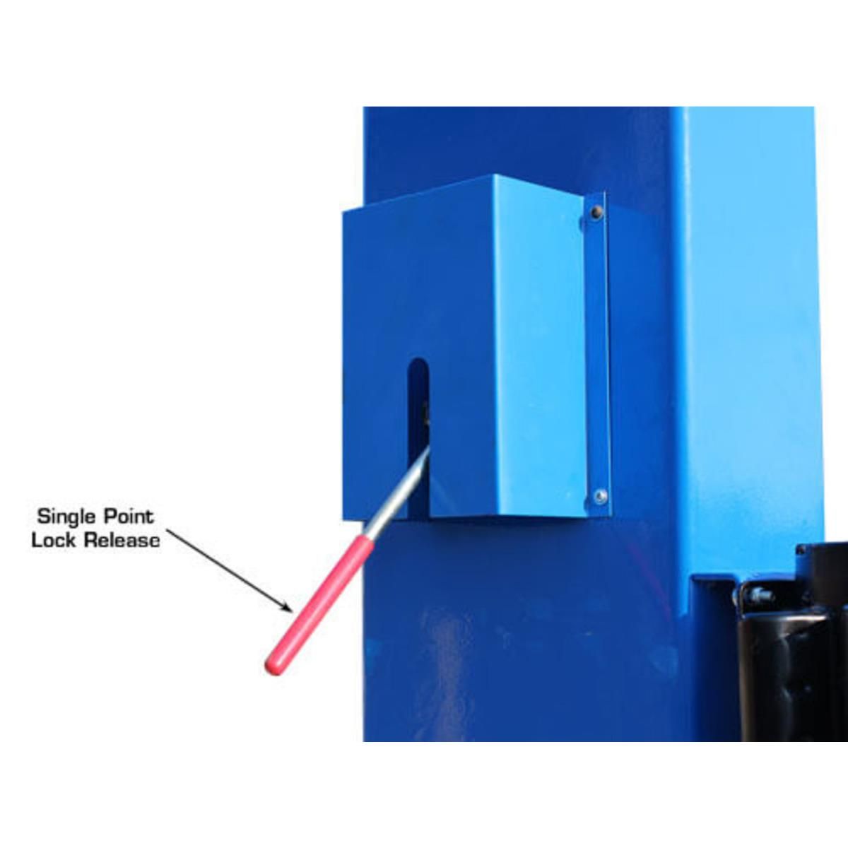 BP12000X Commercial Grade Baseplate 2-Post Lift 12,000 lb. Capacity