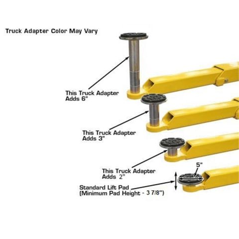 BP8000 Baseplate 2-Post Lift 8,000 lb. Capacity