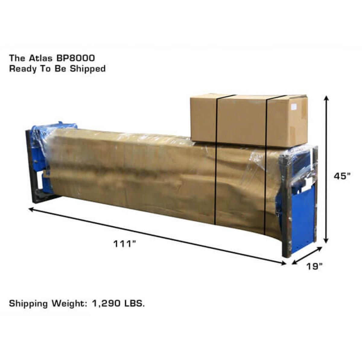 BP8000 Baseplate 2-Post Lift 8,000 lb. Capacity