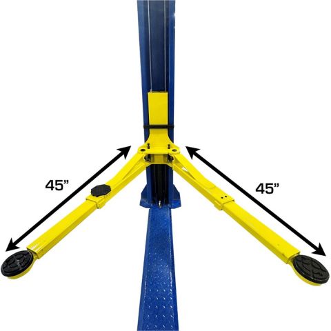 9,000 lb. Capacity Baseplate 2-Post Lift