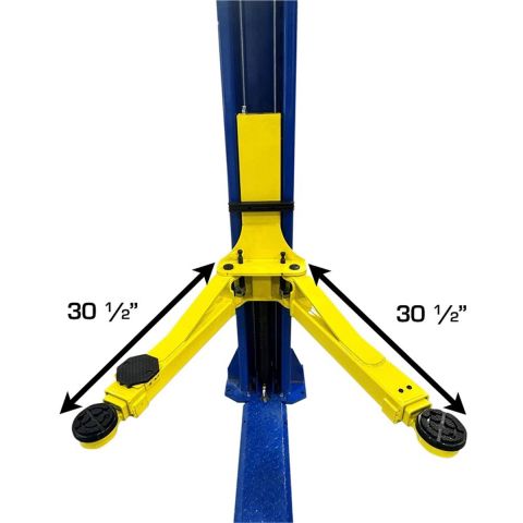 9,000 lb. Capacity Baseplate 2-Post Lift