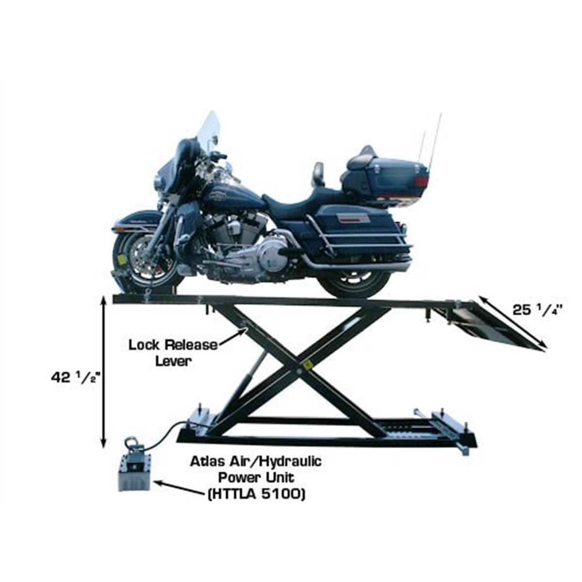 HI-RISE 1500 Motorcycle/ATV 1,500 lb. Capacity Lift
