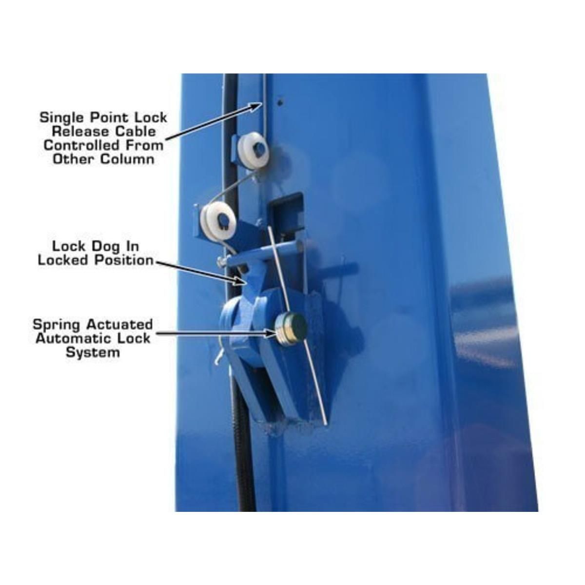 OHX10000X Commercial Grade Extra Tall 2-Post Lift 10,000 lb. Capacity