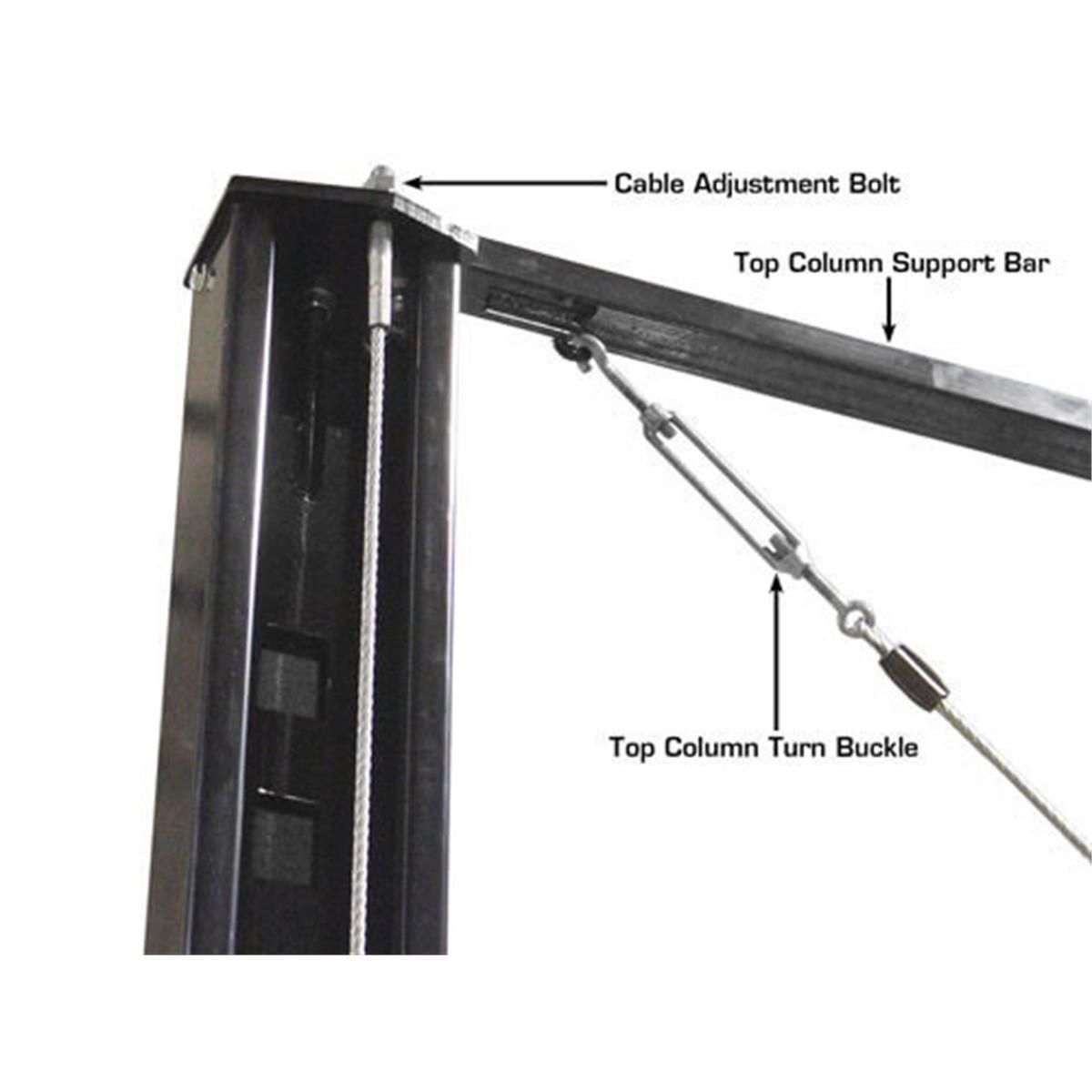 Garage PRO7000ST Super Tall 4-Post Lift 7000 lb. Capacity