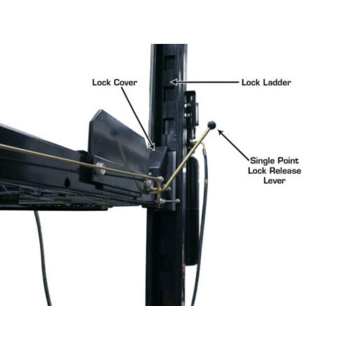 Garage PRO8000 Portable Hobbyist 4-Post Lift 8000 lb. Capacity