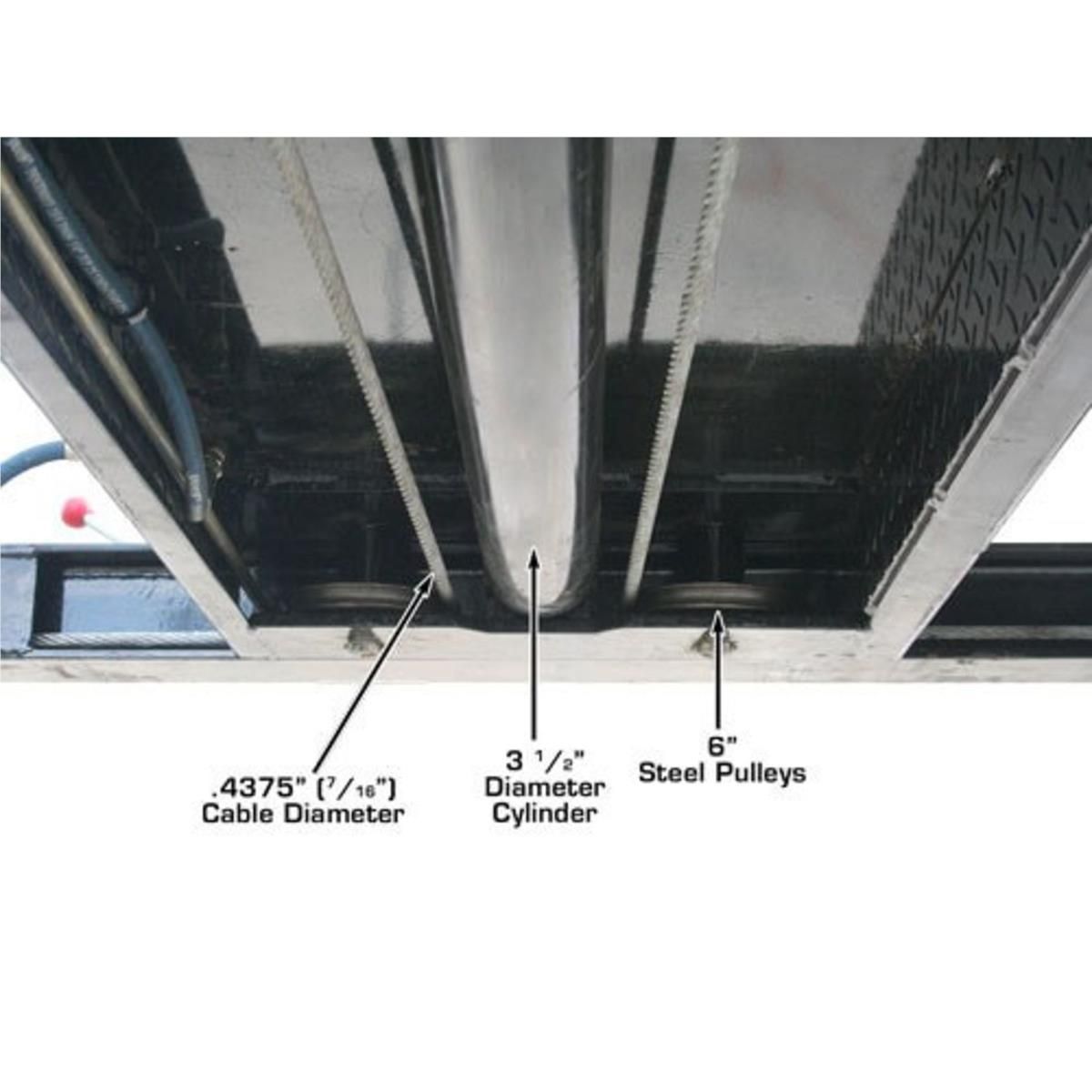 Garage PRO9000 Extra Tall, Extra Wide Portable Heavy Duty 4-Post Lift 9000 lb. Capacity