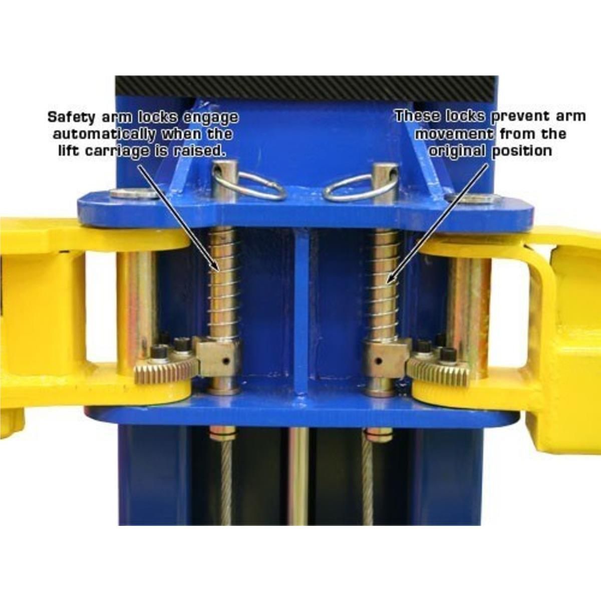 PV10PX Commercial Grade Overhead 2-Post Lift 10,000 lb. Capacity