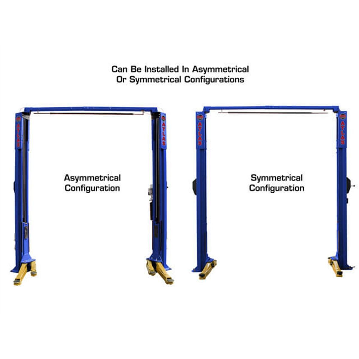 PVL10 ALI Certified 10,000 lb. Capacity 2-Post Lift
