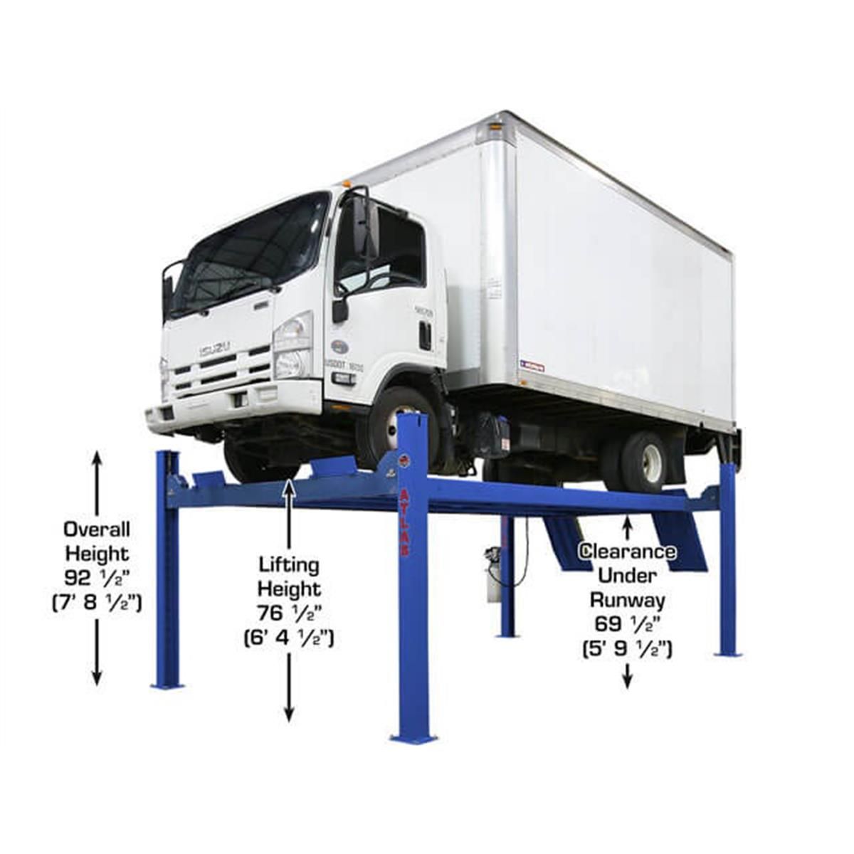 Platinum PVL14 ALI Certified Commercial Grade 4-Post Lift 14,000 lb. Capacity