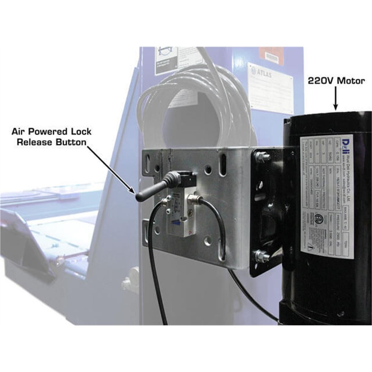 PVL14OF-EXT ALI Certified Open Front Alignment 4-Post Lift 14,000 lb. Capacity