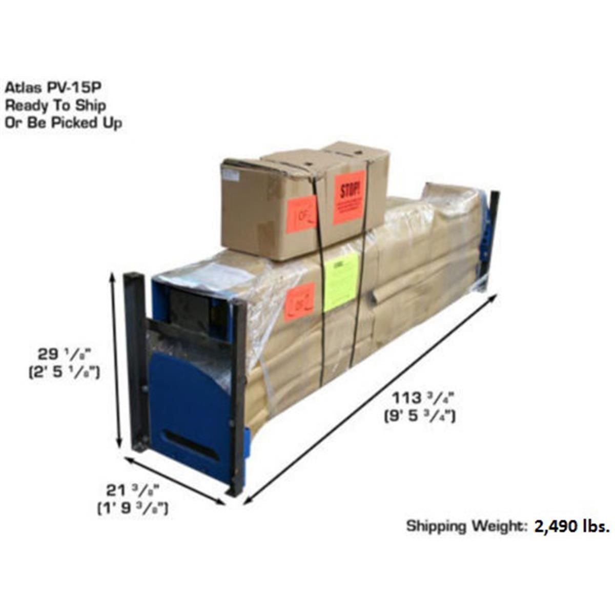 PV15PX Commercial Grade Overhead 2-Post Lift 15,000 lb. Capacity
