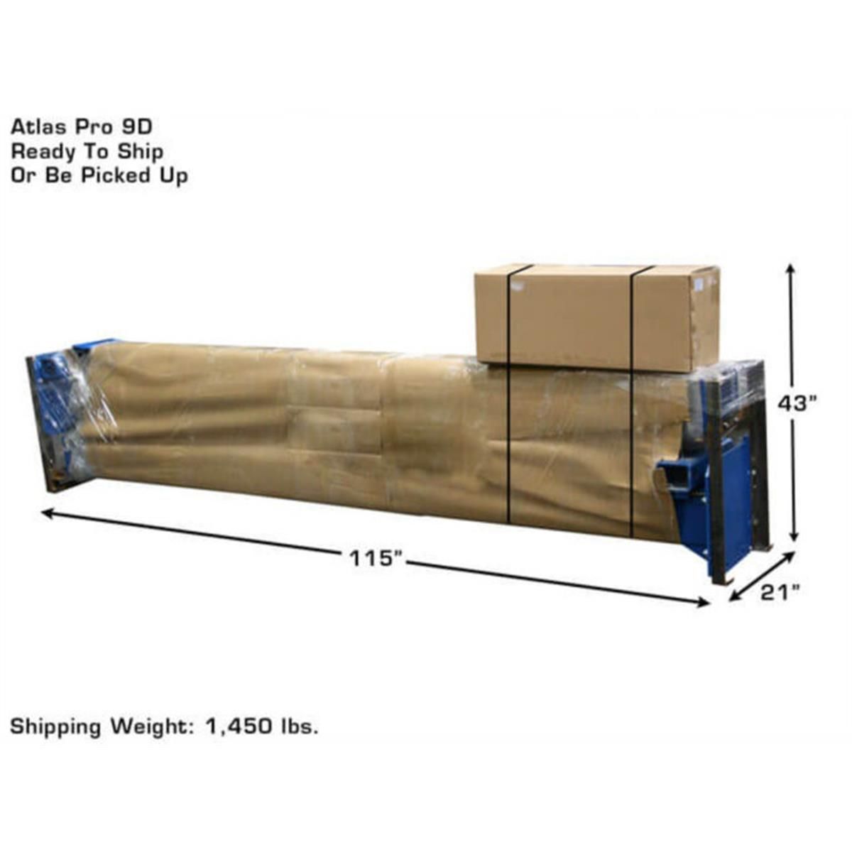 PRO-9D Overhead 2-Post Lift 9,000 lb. Capacity