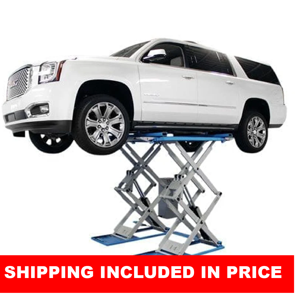 Atlas Automotive Equipment SLP9K 9,000 lb Full Rise Scissor Lift
