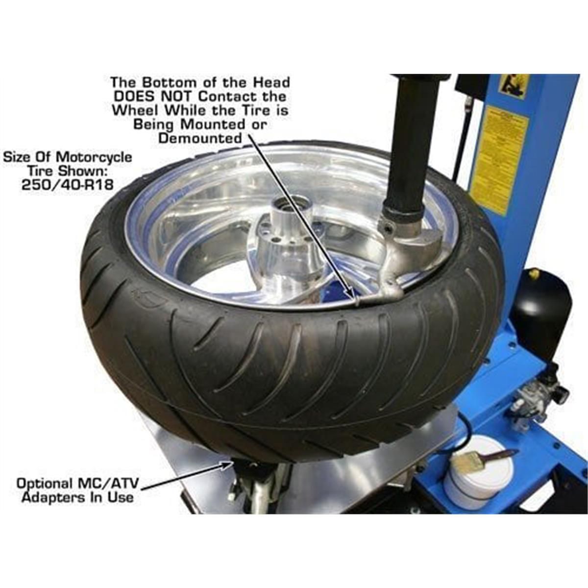 TC229 Rim-Clamp Tire Changer