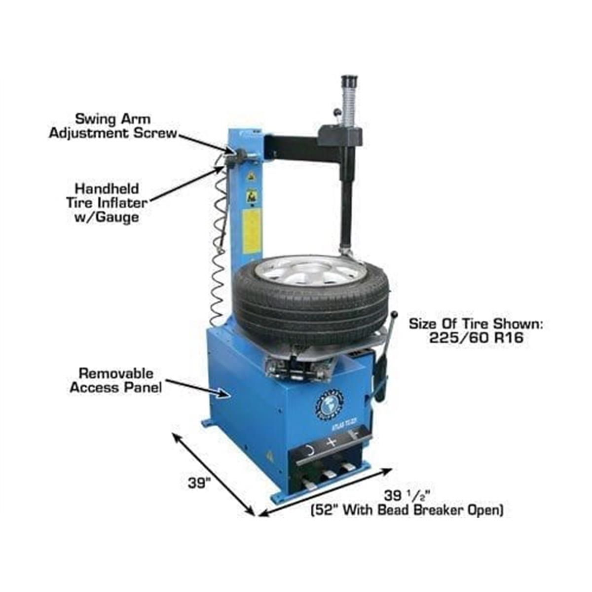 TC221 Rim-Clamp Tire Changer