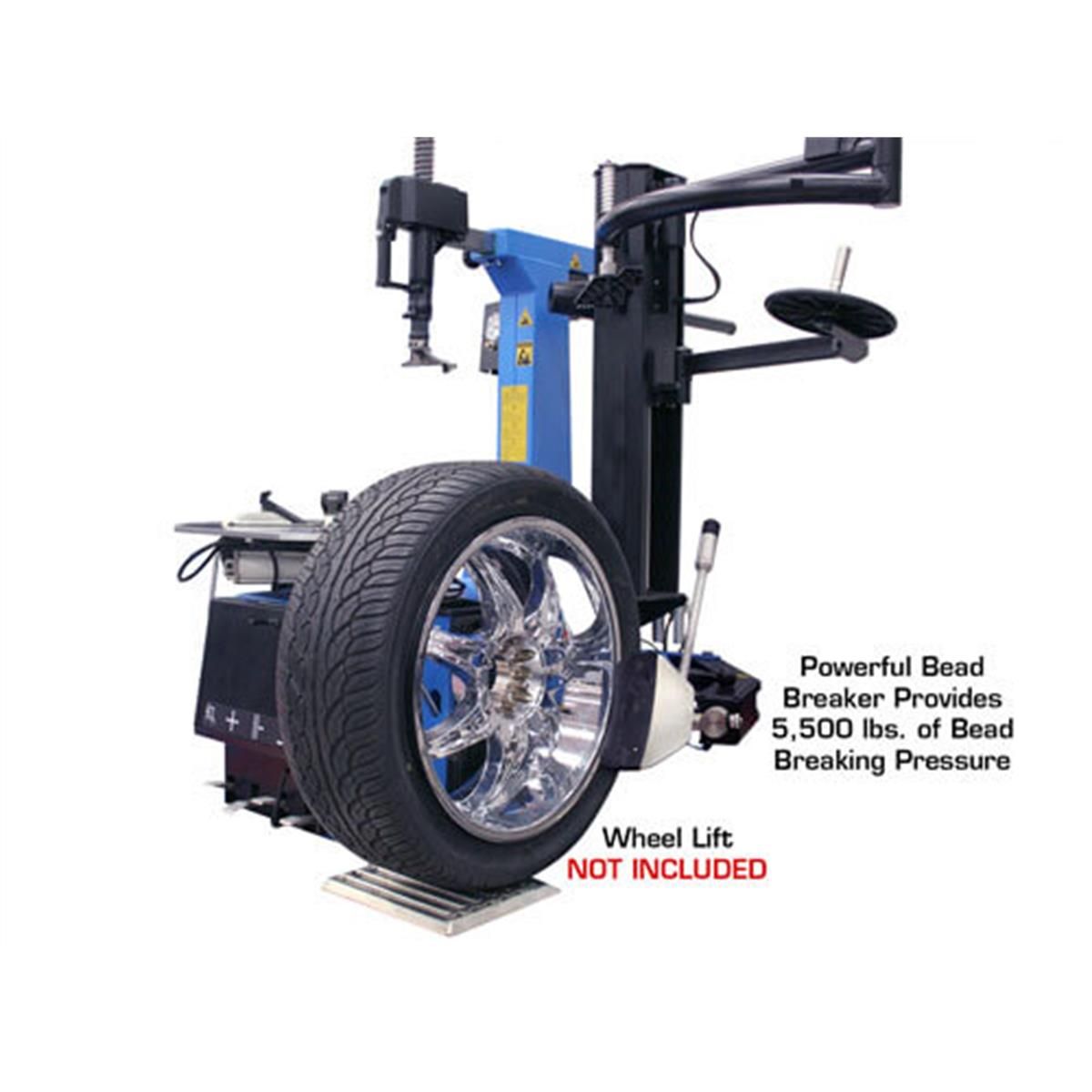 TC755EZ Tilt-Back Rim-Clamp Tire Changer with E-Z Arm