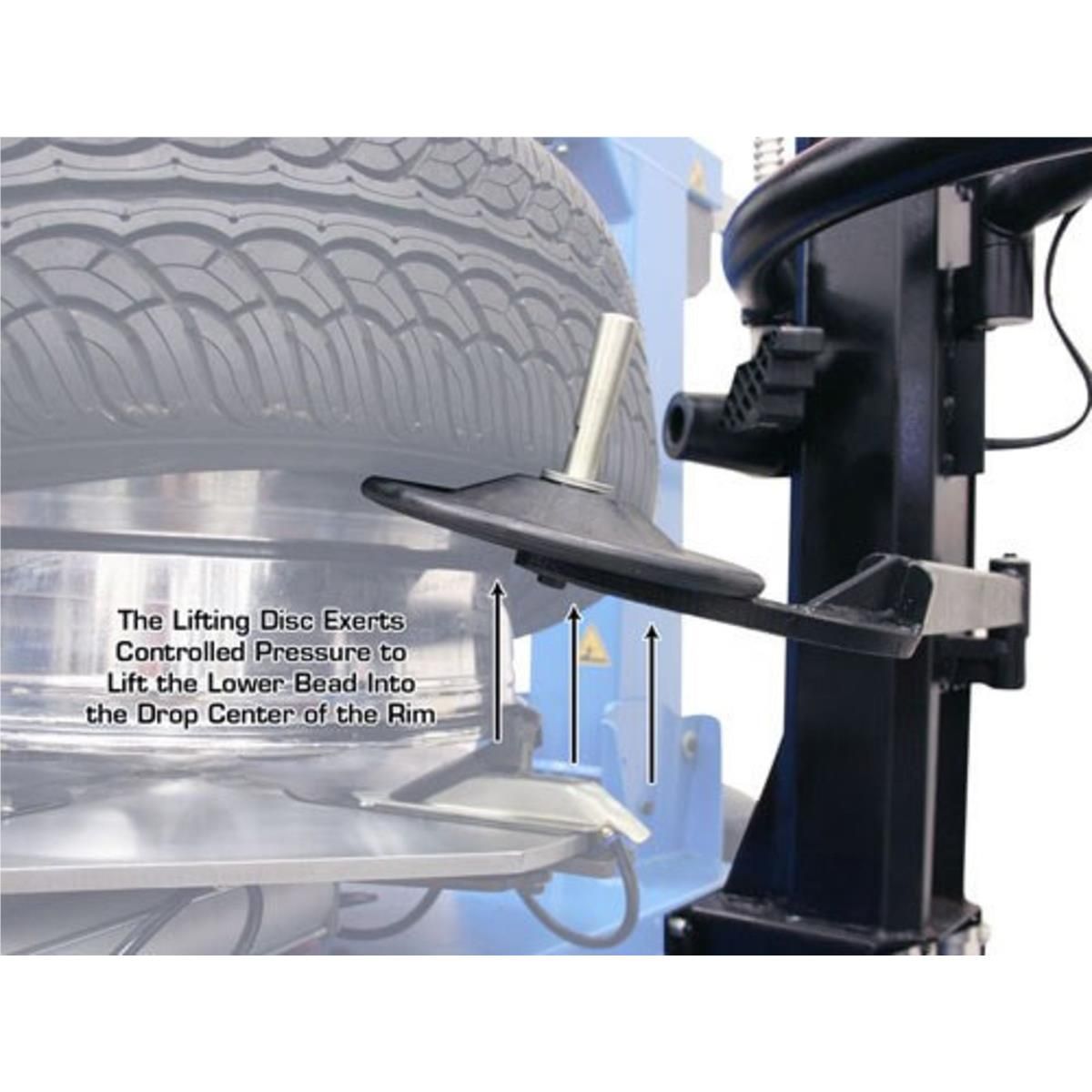 TC755EZ Tilt-Back Rim-Clamp Tire Changer with E-Z Arm