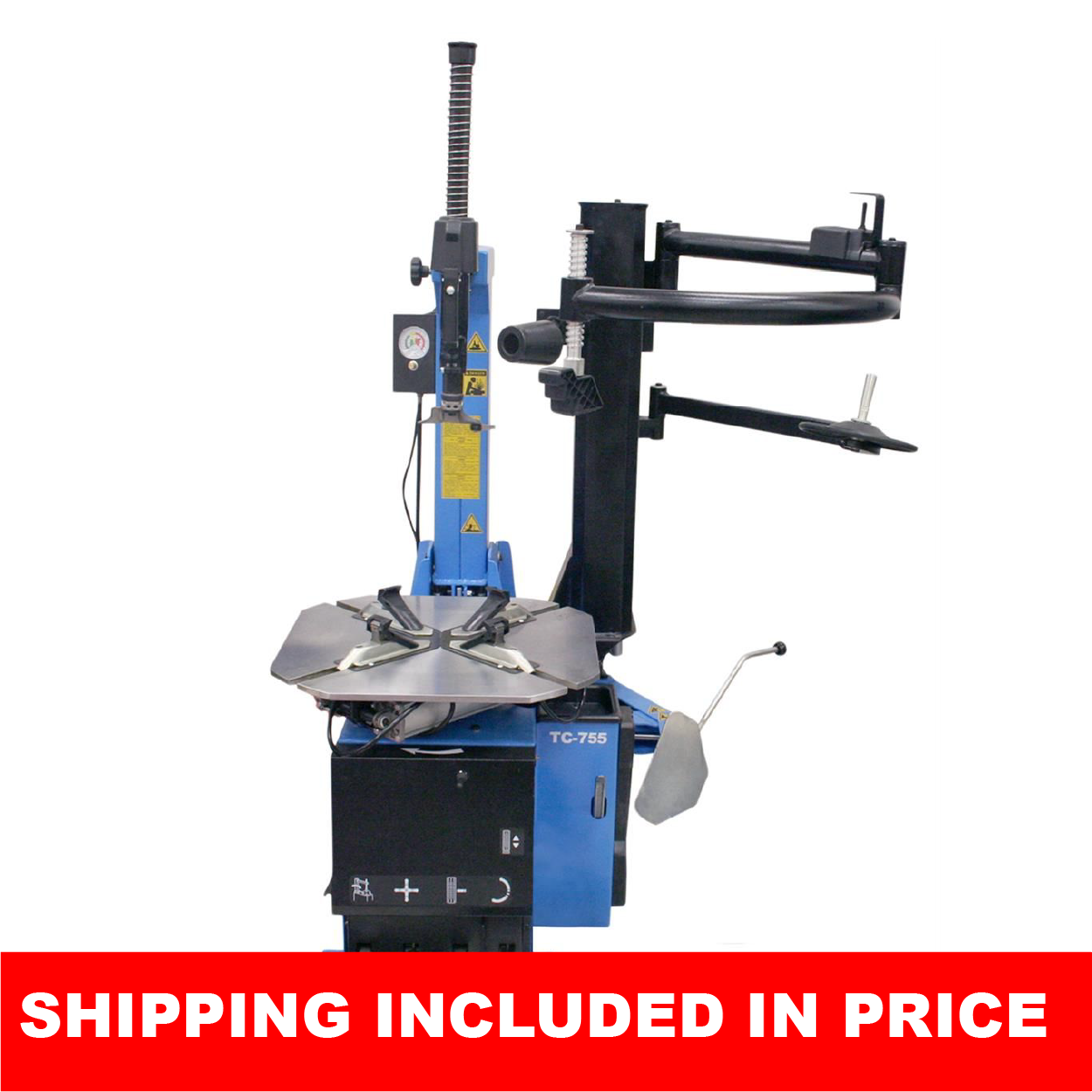 TC755EZ Tilt-Back Rim-Clamp Tire Changer with E-Z Arm
