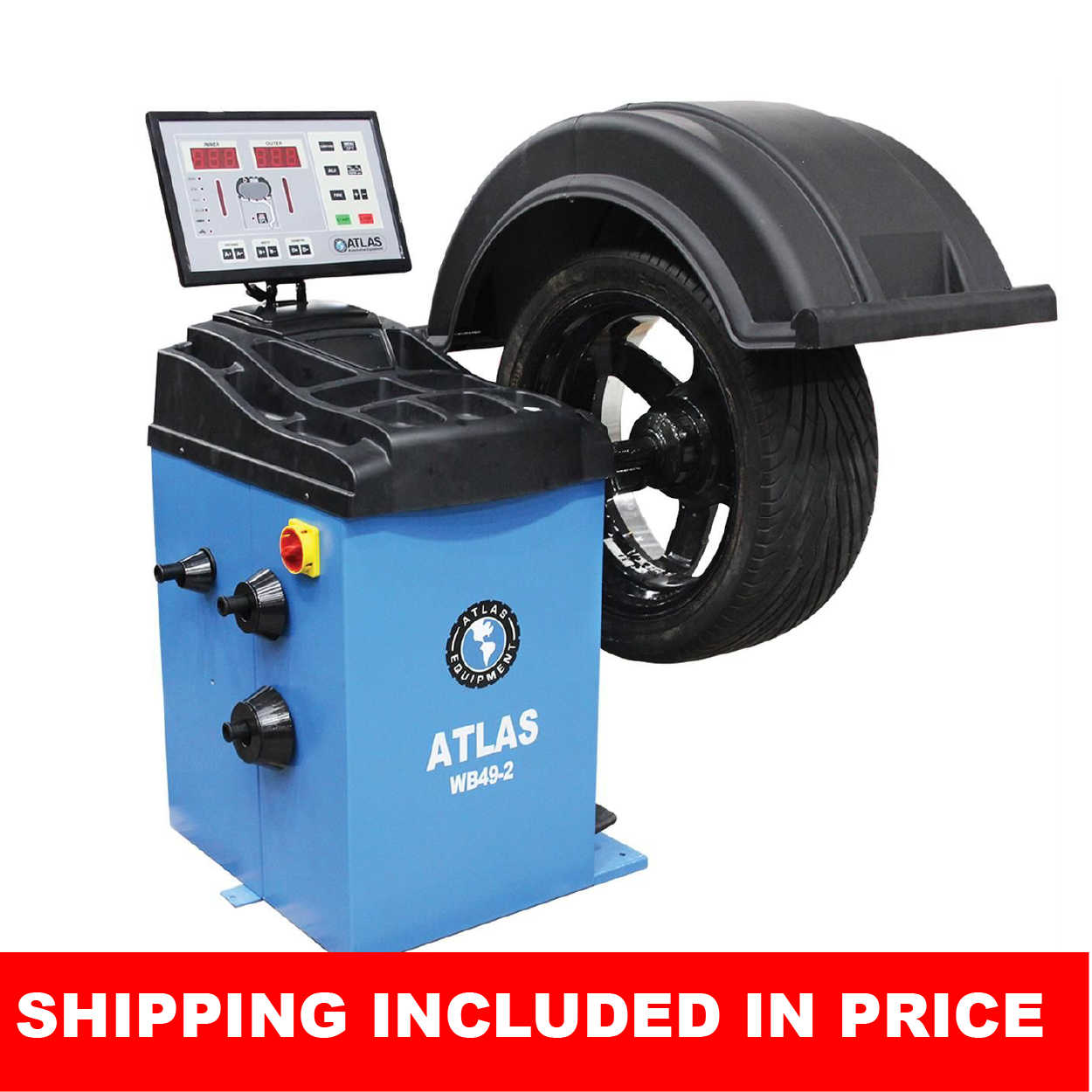 WB49-2 Premium 2D Computer Wheel Balancer