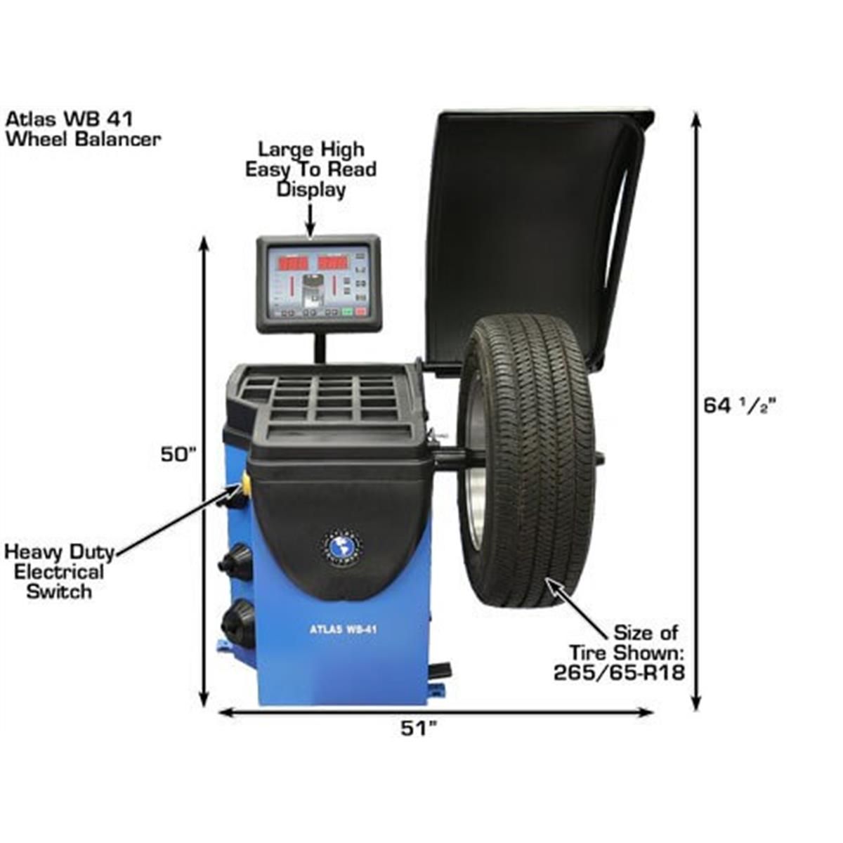 WB41 Computerized Wheel Balancer
