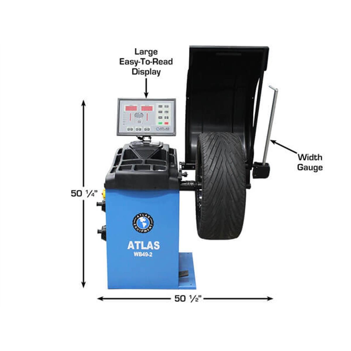 WB49-2 PRO Premium 3D Computer Wheel Balancer