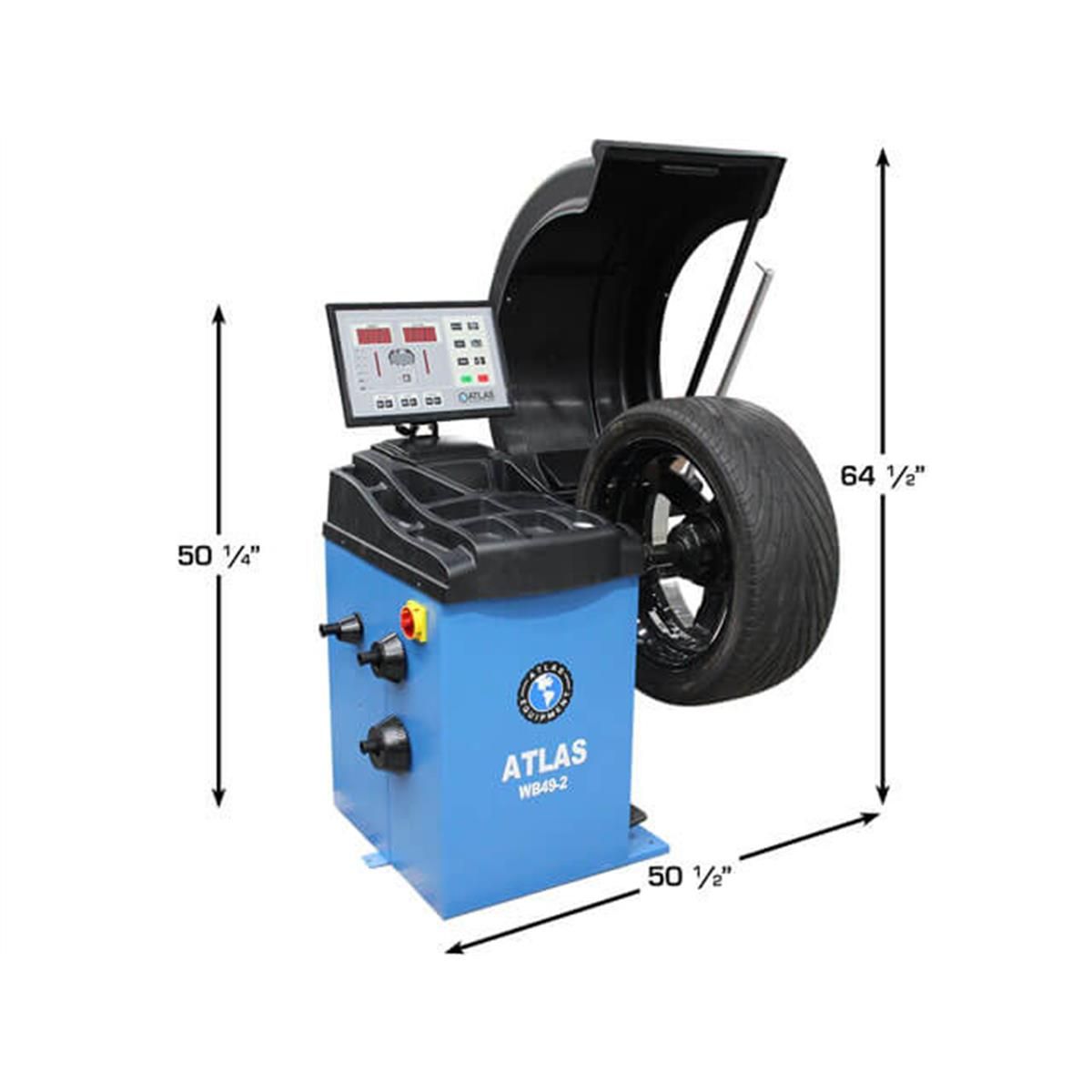 WB49-2 PRO Premium 3D Computer Wheel Balancer