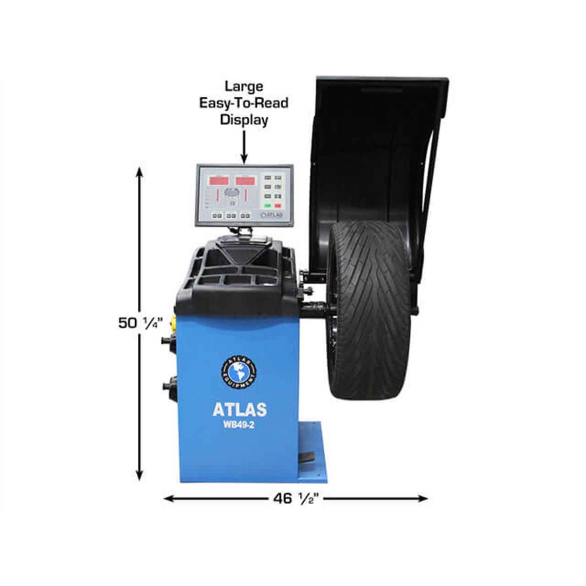 WB49-2 Premium 2D Computer Wheel Balancer
