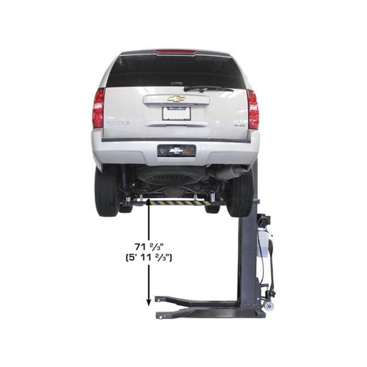 PSP-6000 6,000 lb. Capacity Portable Single Post Lift