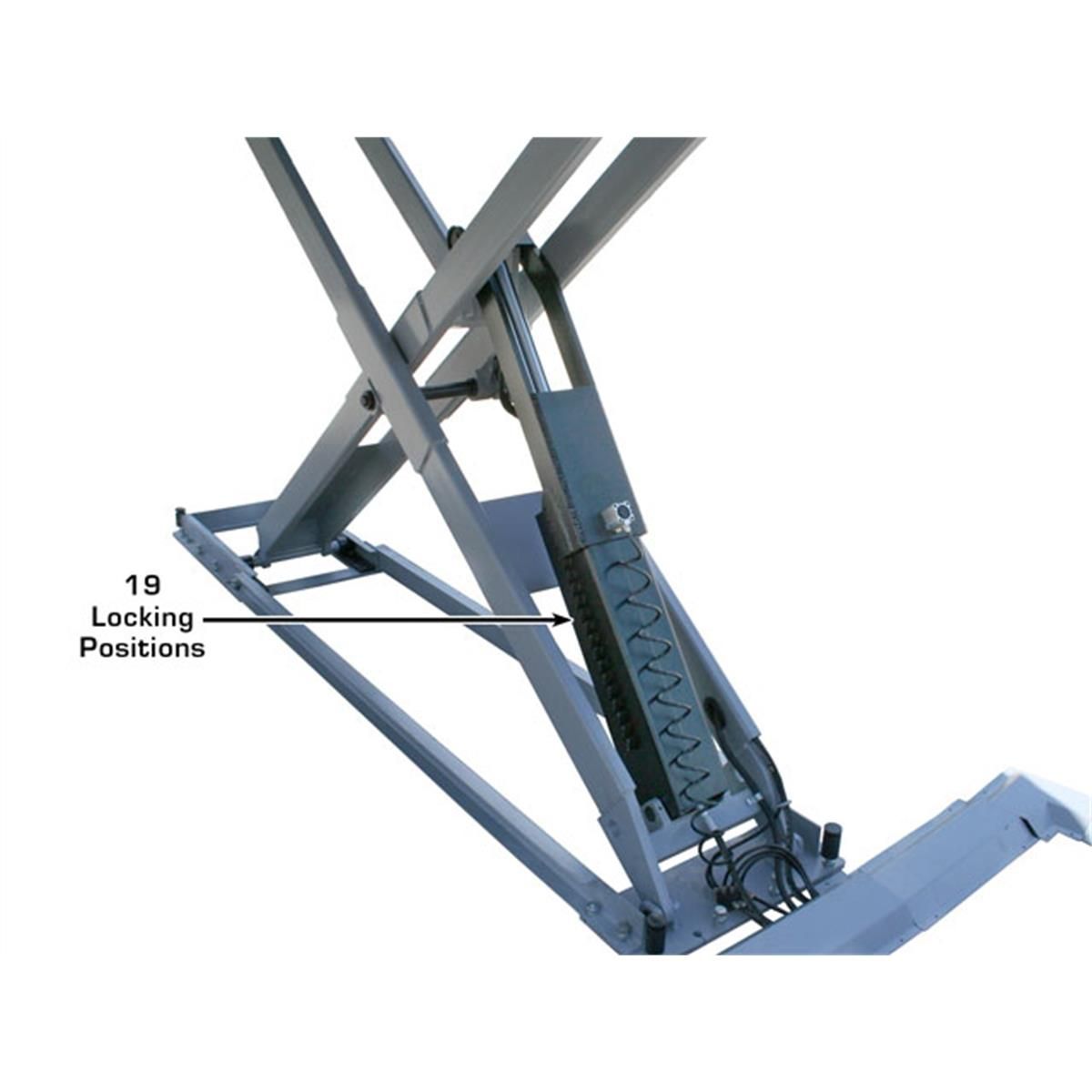 12AWFSL Alignment Scissor Lift with Wheels Free Lifts System 12000 lb. Capacity