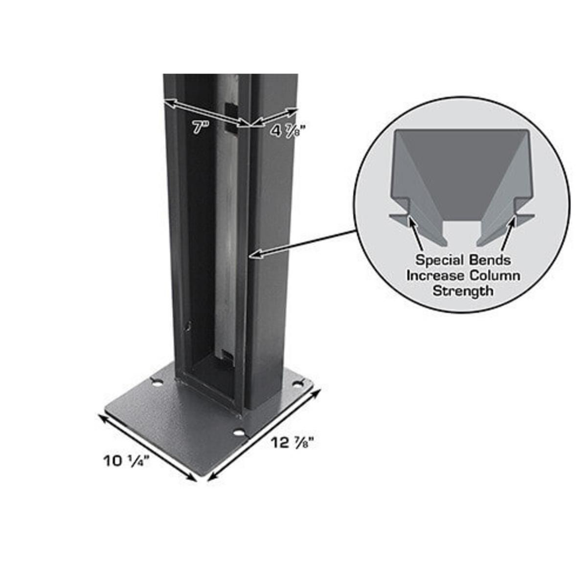 408SL Hobbyist Super Deluxe Portable Hobbyist 4-Post Lift 8000 lb. Capacity