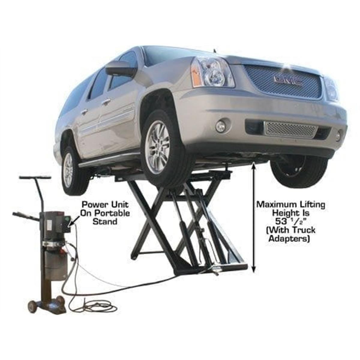 6MR Portable Mid-Rise Scissor Lift 6000 lb. Capacity