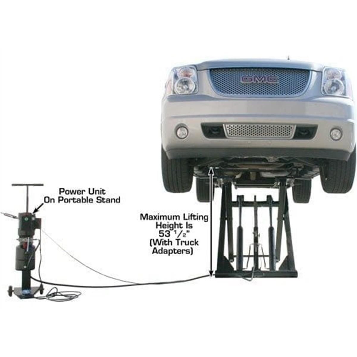 6MR Portable Mid-Rise Scissor Lift 6000 lb. Capacity