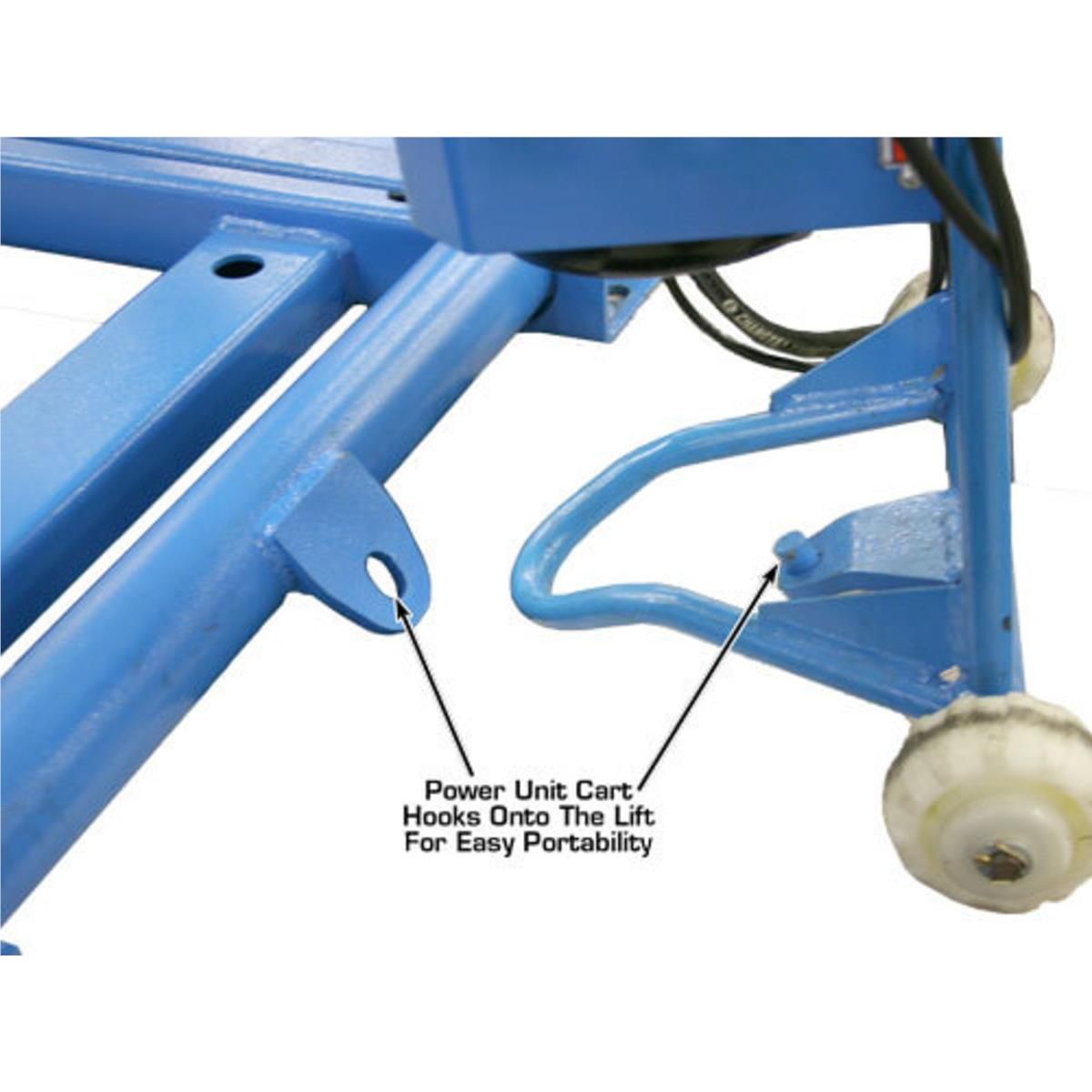 7K-Kwik-Bay Portable Mid-Rise Scissor Lift 7000 lb. Capacity