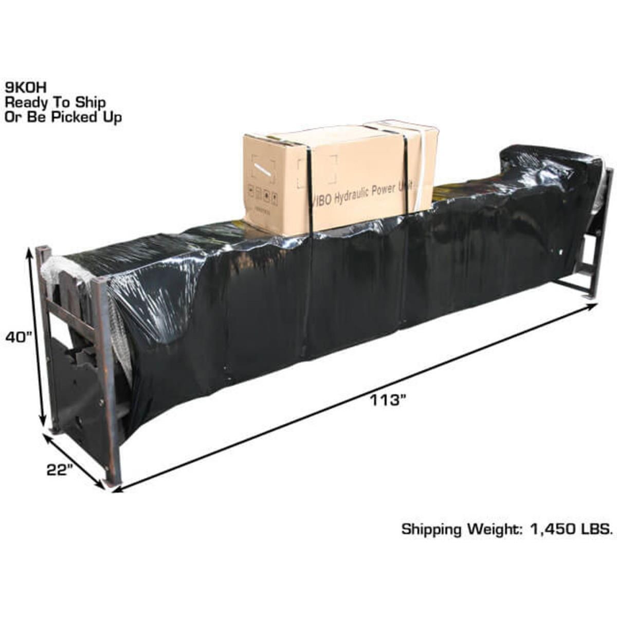 9KOHX Overhead 2-Post Lift 9,000 lb. Capacity