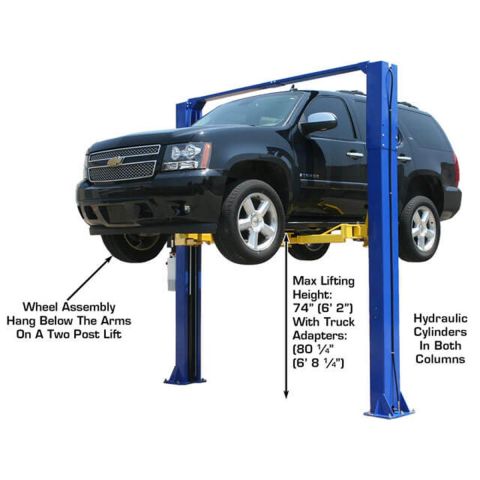 9KOHX Overhead 2-Post Lift 9,000 lb. Capacity